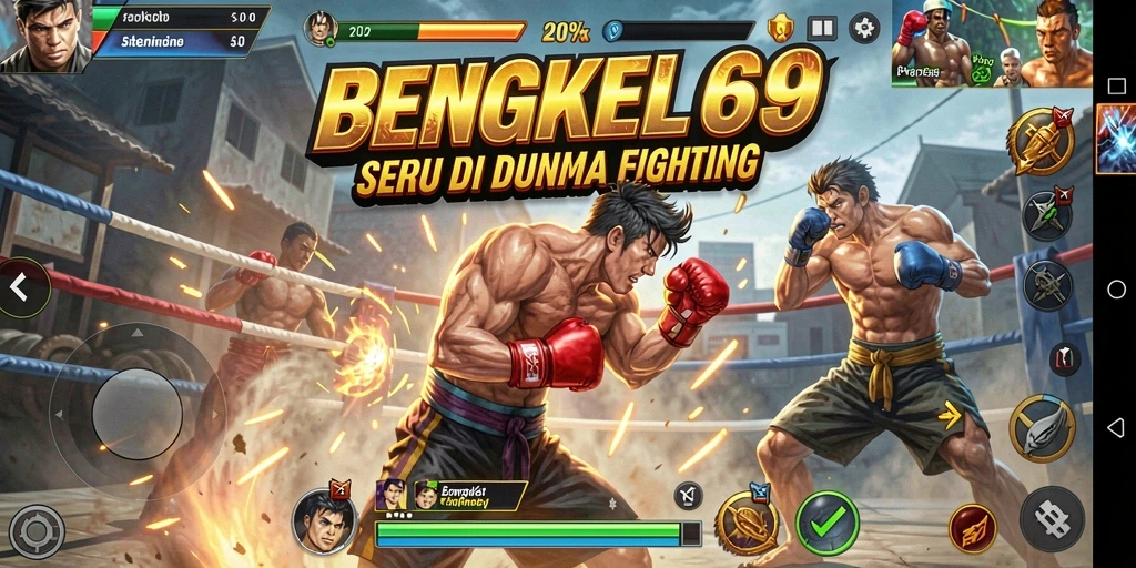 Gameplay BENGKEL69 yang menegangkan dan penuh aksi.