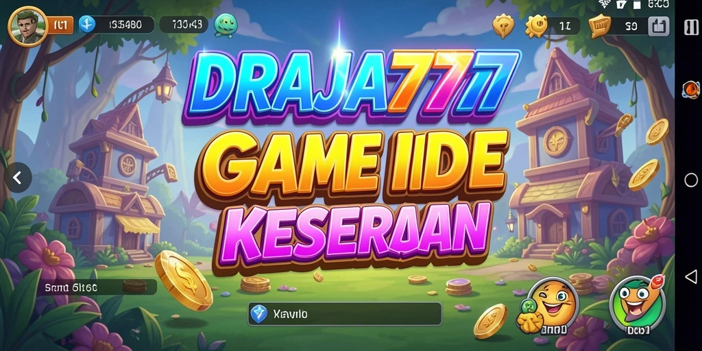 Tampilan gameplay DRAJA777 yang menarik dalam mode Idle.