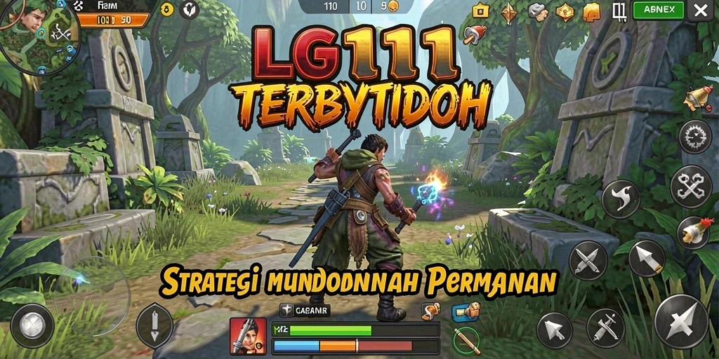 Tangkapan layar utama LG111 menampilkan aksi strategi yang mendebarkan.