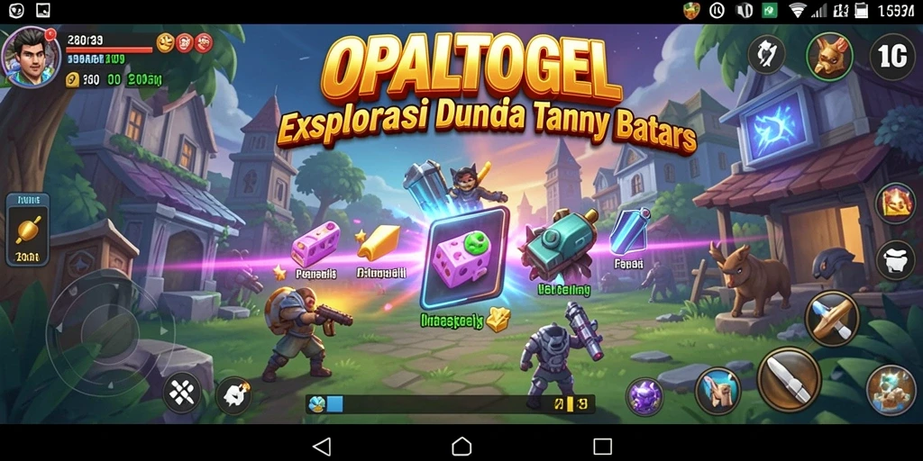 Gameplay Open World yang menakjubkan dalam OPALTOGEL.