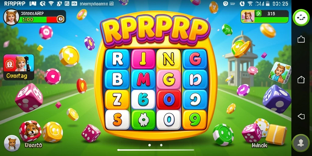 Tampilan gameplay seru dalam RPRPRP yang mengasyikkan.